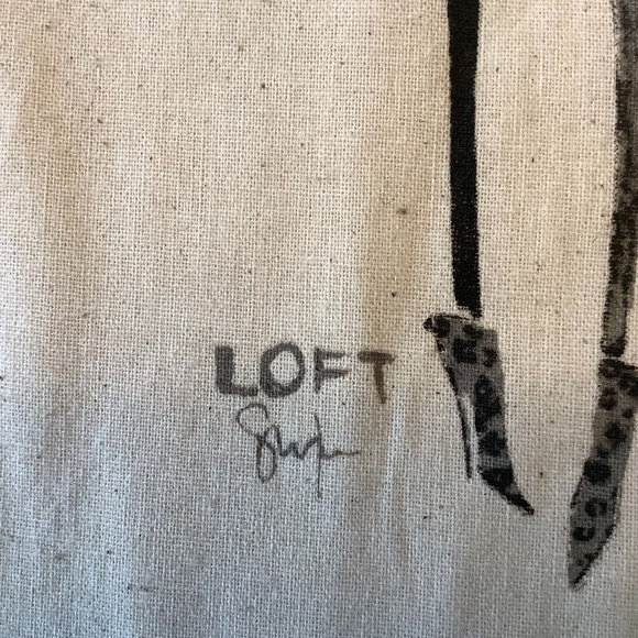 NWT Ann Taylor Loft Cloth Storage Bag - Picture 3 of 4